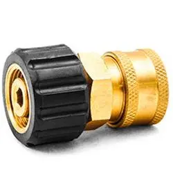 Mtm Hydro Twist Seal Coupler X 3/8" Brass Qc Coupler 24.0448 M22 (14Mm) 1
