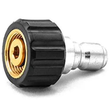 Mtm Hydro 14Mm Twist Seal Coupler X 3/8" Stainless Qc Plug 24.5014 1