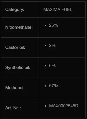 Maxima Fuel - 25% Dirt 4.5L Maxima 2