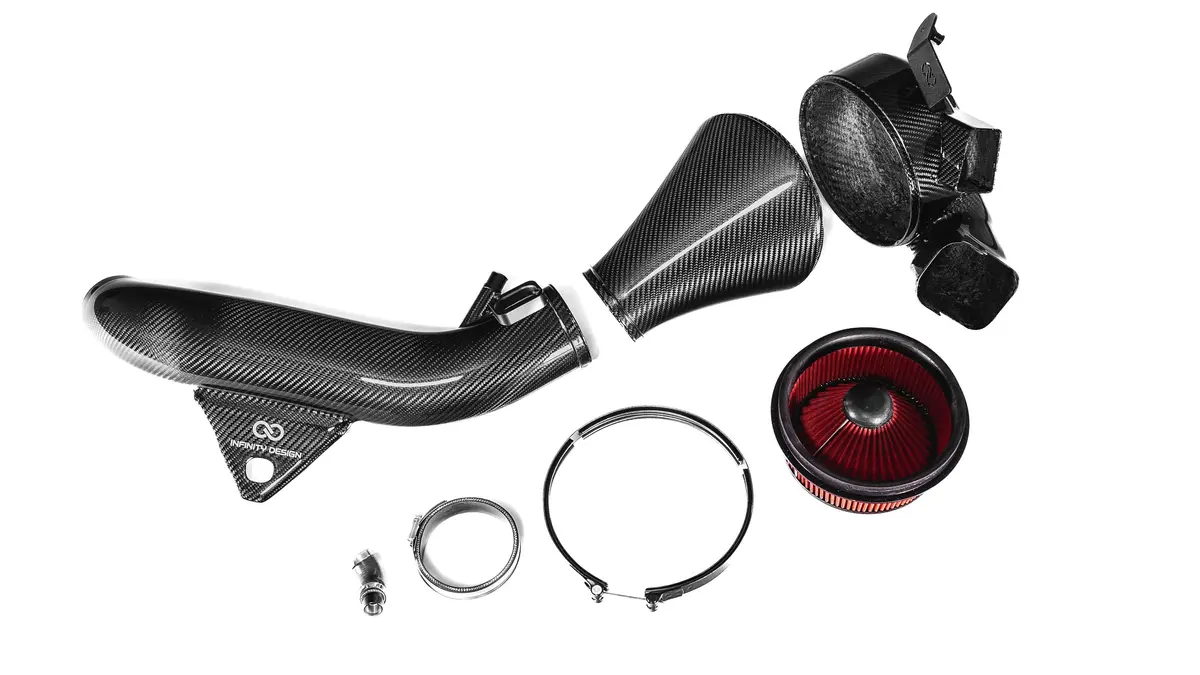 Infinity Design N55 Carbon Intake For Bmw F20 M135i, F22 M235i, 435I & F87 M2 (Og) 1
