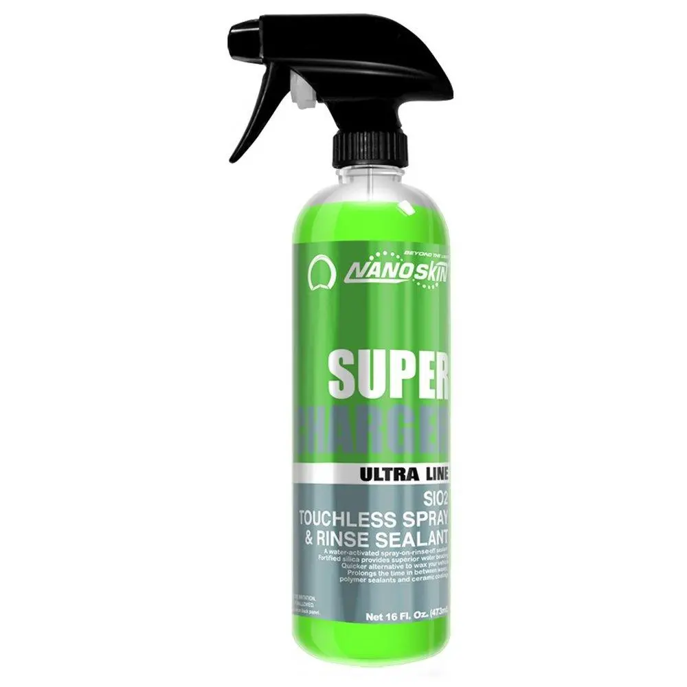Nanoskin Super-Charger Sio2 Touchless Spray And Rinse Sealant 16Oz 1