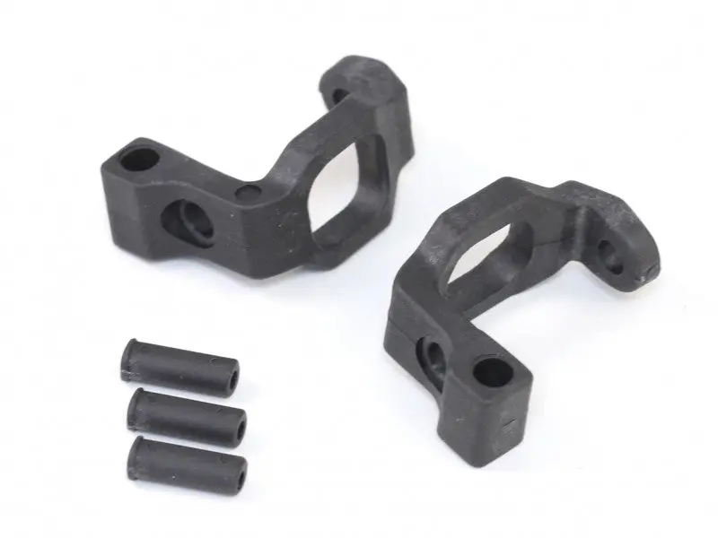 Steering Hub Carrier Set (Graphite) 1