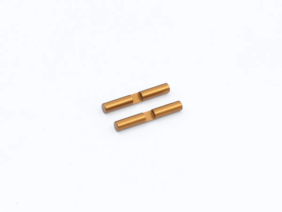 O10402 7075 Aluminium Hardened Gear Diff Cross Pin Set (V2 Gear Diff) 1
