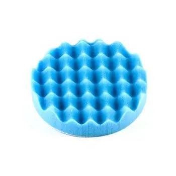 Optimum Waffle Foam Pad Blue Finishing (5.5", 6.5") 1