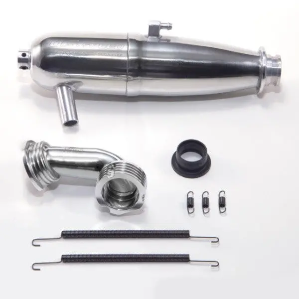 Os Engines Tr02 On-Road 1/8 Tuned Pipe Set With Efra2165 Pipie And Mr02 Manifold 1