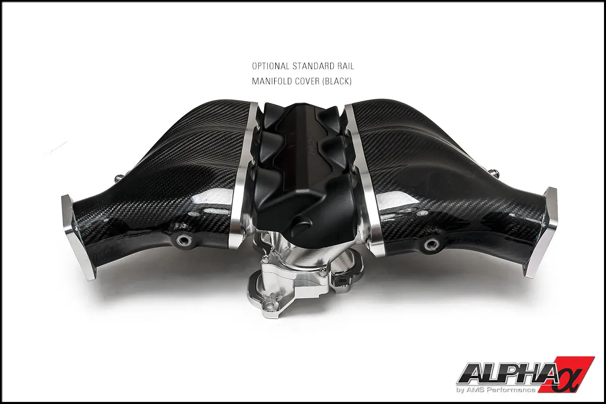 Alpha Performance Carbon Fiber Intake Manifold For Nissan Gtr R35 Vr38 7