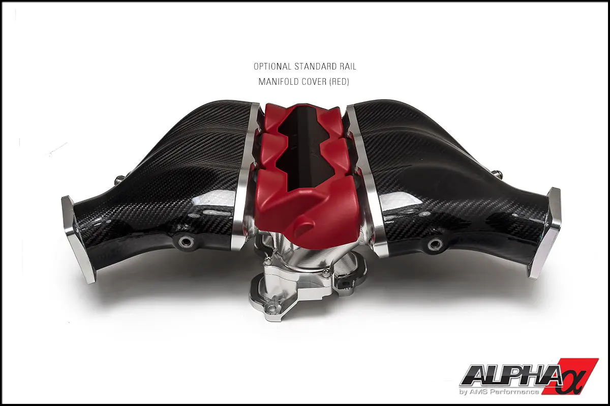 Alpha Performance Carbon Fiber Intake Manifold For Nissan Gtr R35 Vr38 8