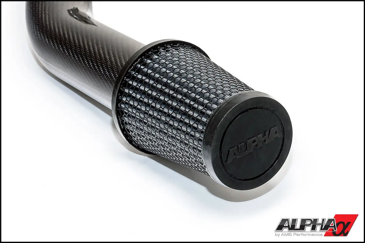 Alpha Performance Carbon Fiber Cold Air Intake Pipes For Nissan Gtr R35 Vr38 (Stock Turbos) 2