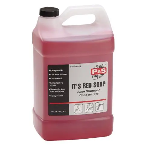 P&S Irs Foaming Auto Shampoo 128Oz 1