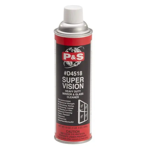 P&S Super Vision Glass Cleaner Aerosol 19Oz 1