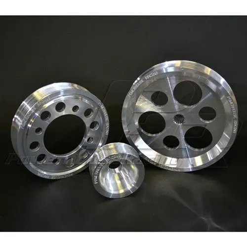 Phr - Powerhouse Racing 3-Piece Lightweight Billet Pulley Kit For Toyota Supra 2Jz 2Jzgte 1