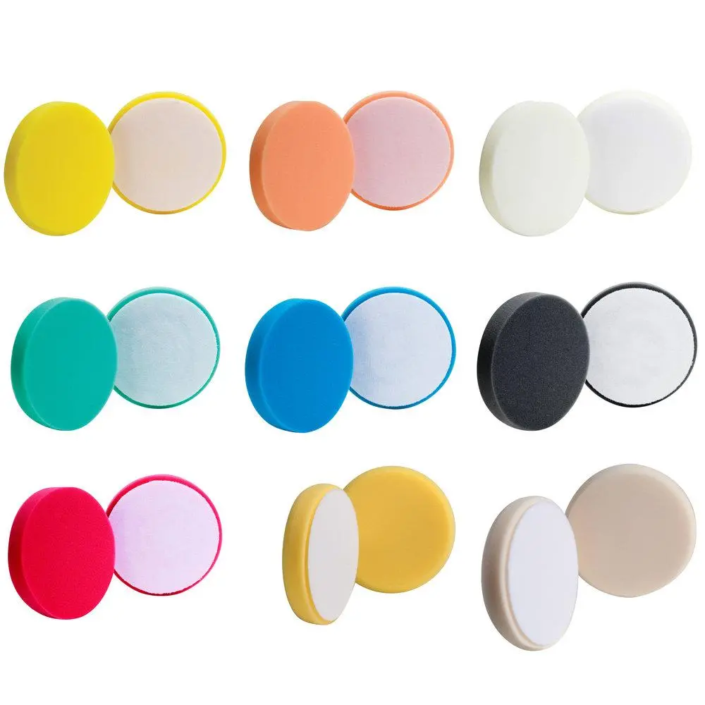 Buff And Shine 6.5" Flat Foam Rotary Da Pads 1