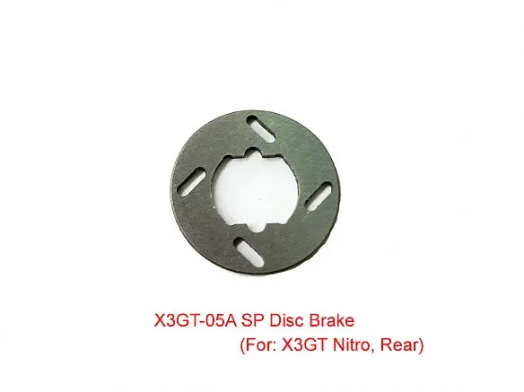 Hn X3gt-05 Sp Brake Disc Set (For:X3gt Nitro,Rear) (X3gt-05A) 1