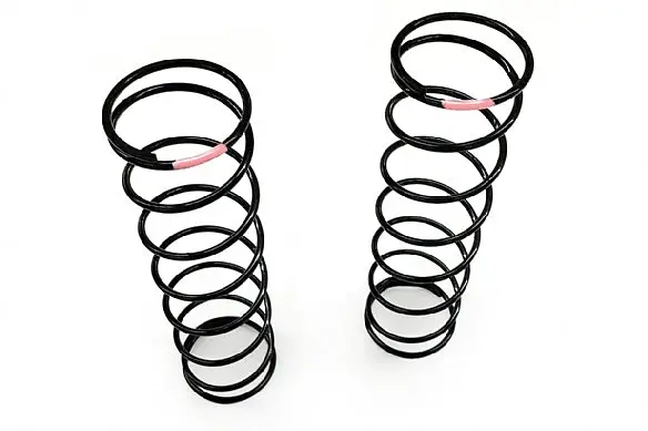 Hn 16Mm Rear Shock Spring (Hard) Pink 1