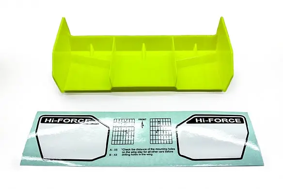 Hn 1/8 Buggy Yellow Wing 1