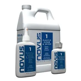 Novus Plastic Clean & Shine #1 2Oz, 8Oz, 64Oz 1