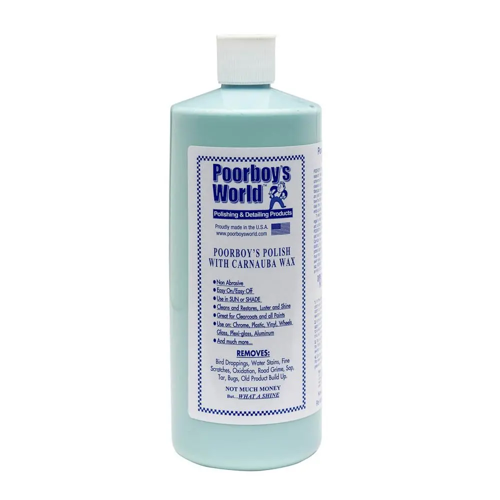 Poorboy's World Polish With Blue Carnauba 16Oz 1