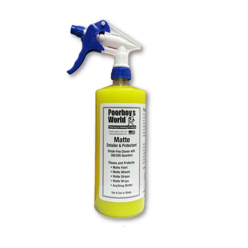 Poorboy's Matte Detailer & Protectant 16Oz 1