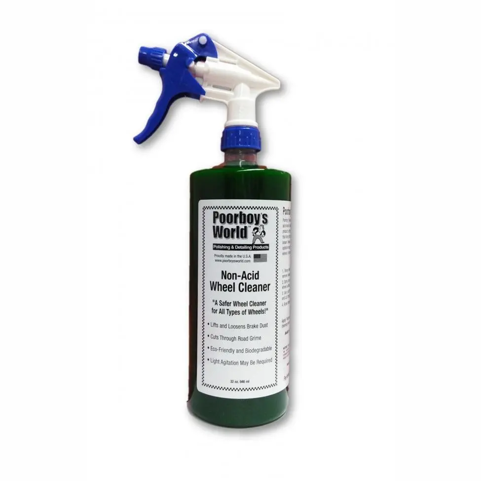 Poorboy's Non-Acid Wheel Cleaner 32Oz 1