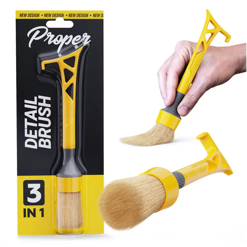 Proper Detail Co. 3 In 1 Detailing Brush 1