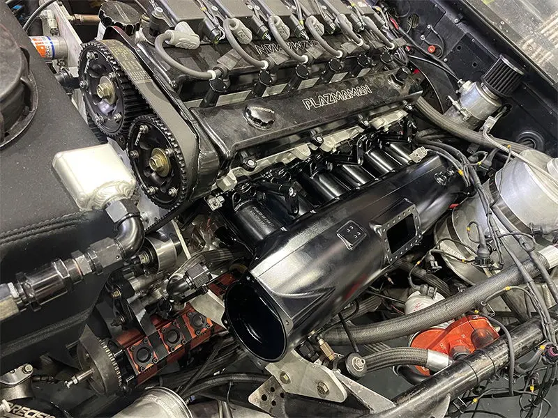 Plazmaman Pro Race Billet Intake Manifold For 2Jz-Gte 6