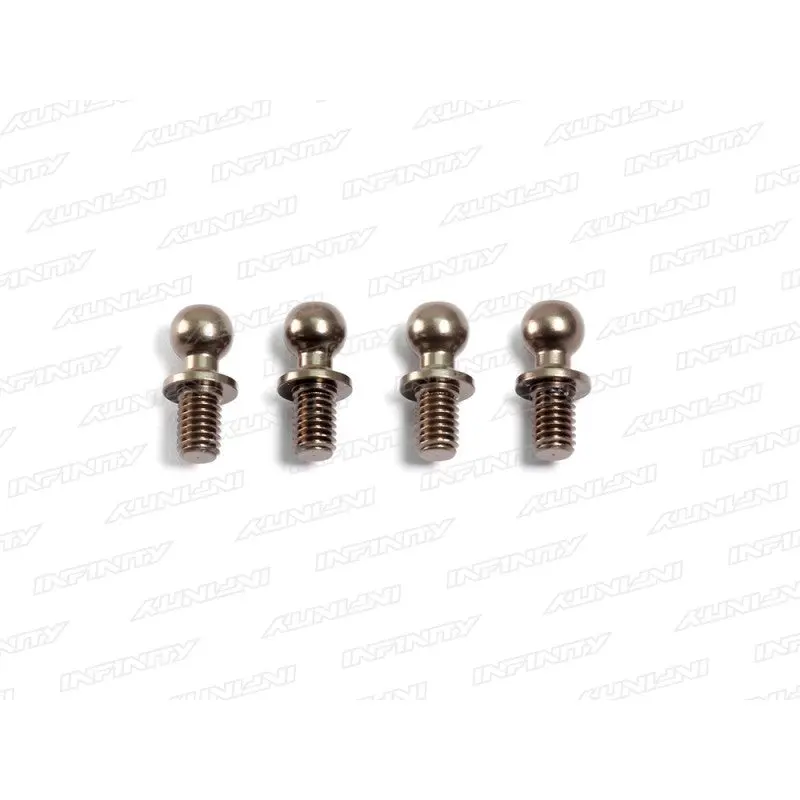 F006 - Alu Ball End 4.3X10mm (4Pcs) 1
