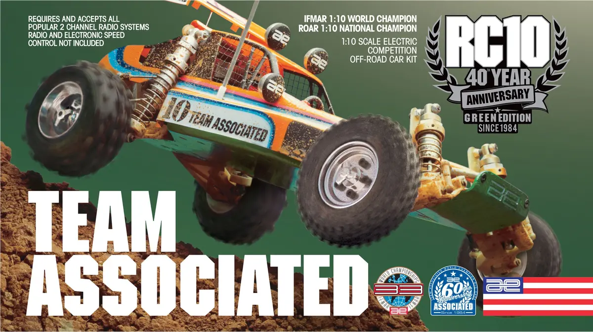 Rc10 Classic 40Th Anniversary Green Edition 1