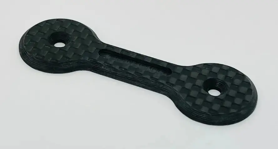 Klinik Rc 1/8 Carbon Fiber Wing Button 1