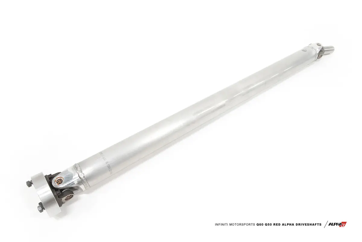 Infiniti Q50/Q60 Red Alpha Red Alpha Carbon Fiber Or Aluminum Rear Wheel Drive Driveshafts By Driveshaft Shop 1