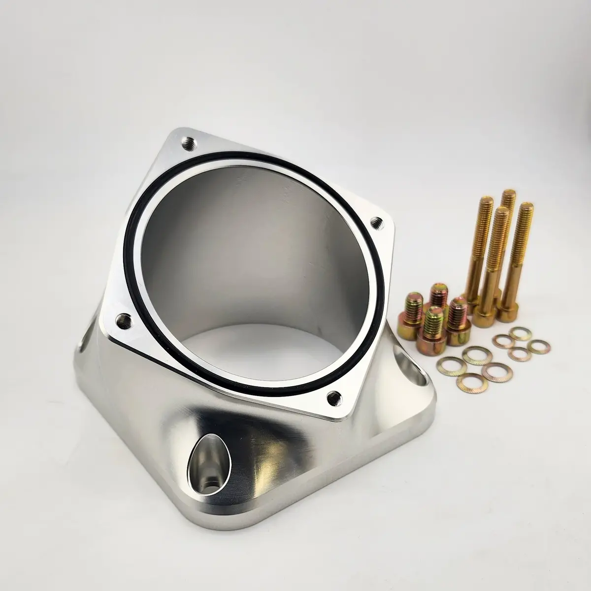 Isr/Otaku/Zerofab/Deep Motor Angled Dbw Manifold Adapters 1