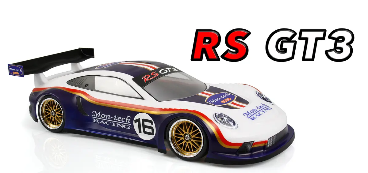 Mon-Tech 020-004 Rs Gt3 190Mm Gt Body Shell 1