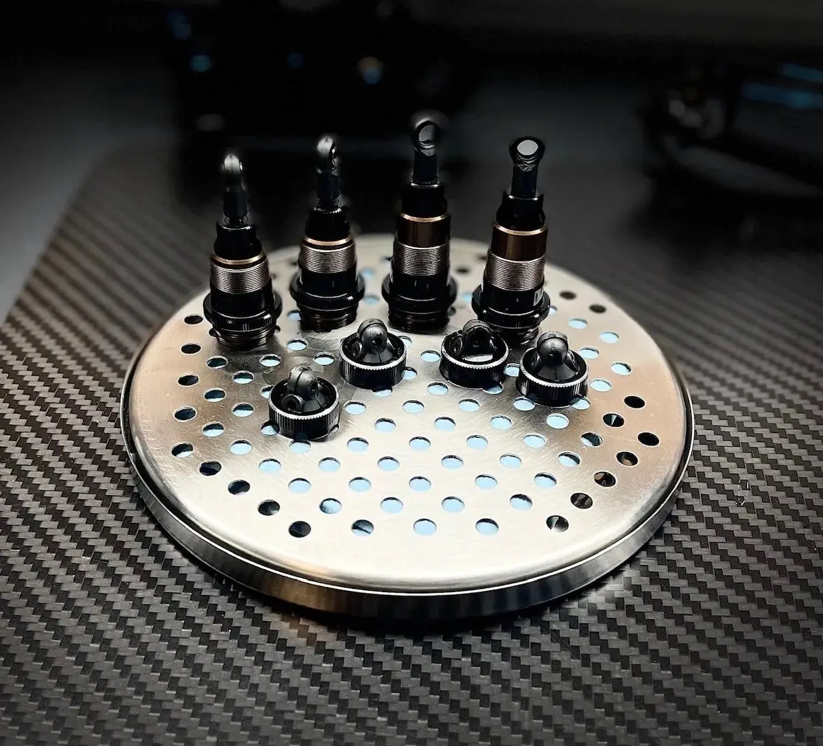 Klinik Rc Stainless Steel Shock And Diff Drain Tray Krc-Ssdrain 1