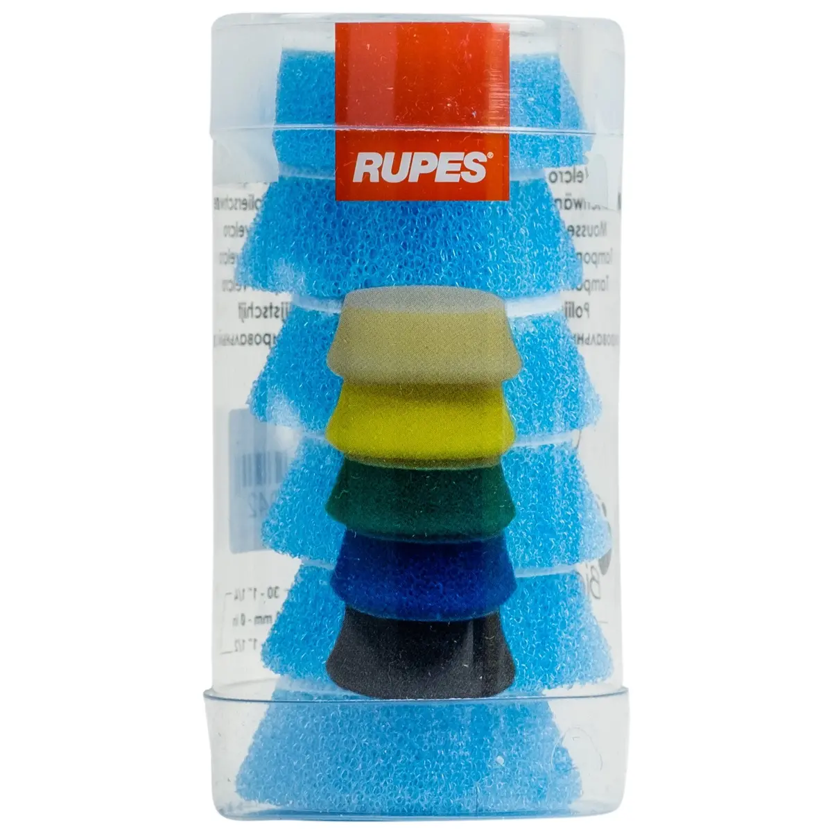Rupes 1" Blue Coarse Foam 9.Da40h 6 Pack 1