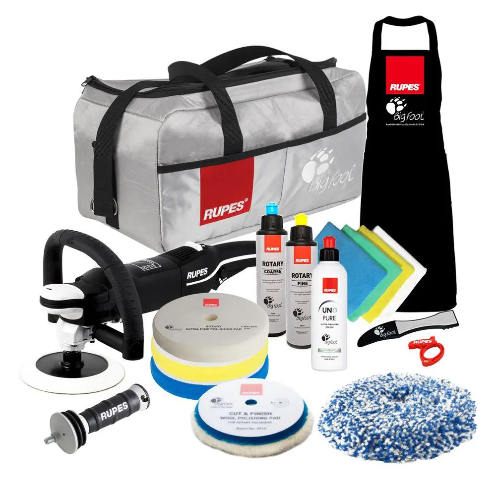 Rupes Lh19e Rotary Polisher Deluxe Kit 1