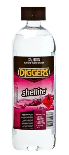 Diggers Shellite Recosol R55 1 Litre Lighter Fuel 1563463 1