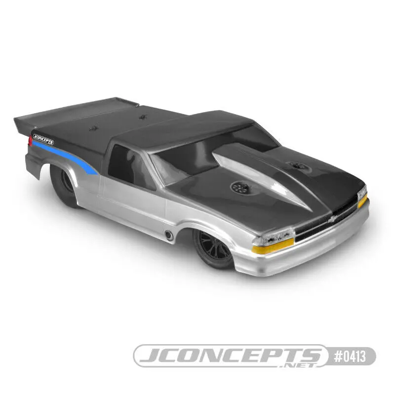 Jco0413 Jc 0413 Jconcepts 2002 Chevy S-10 Drag Truck Clear Body 2
