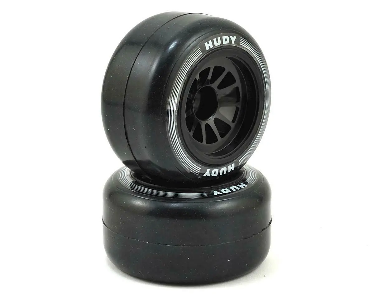 Hudy 1/10 Formula Rubber Tire - Front (2) 1