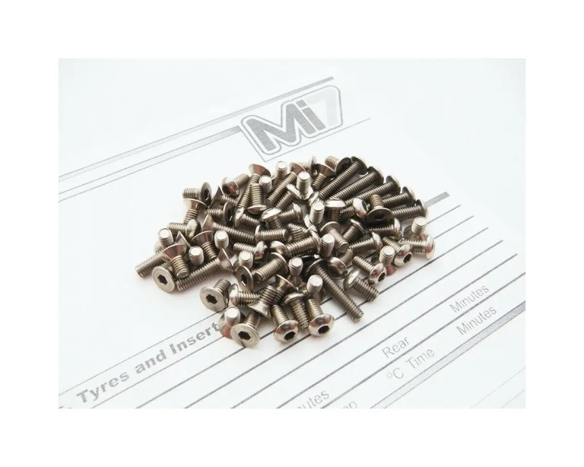 Hiro Seiko Mi7 Titanium Hex Socket Screw Set Hs-48582 1