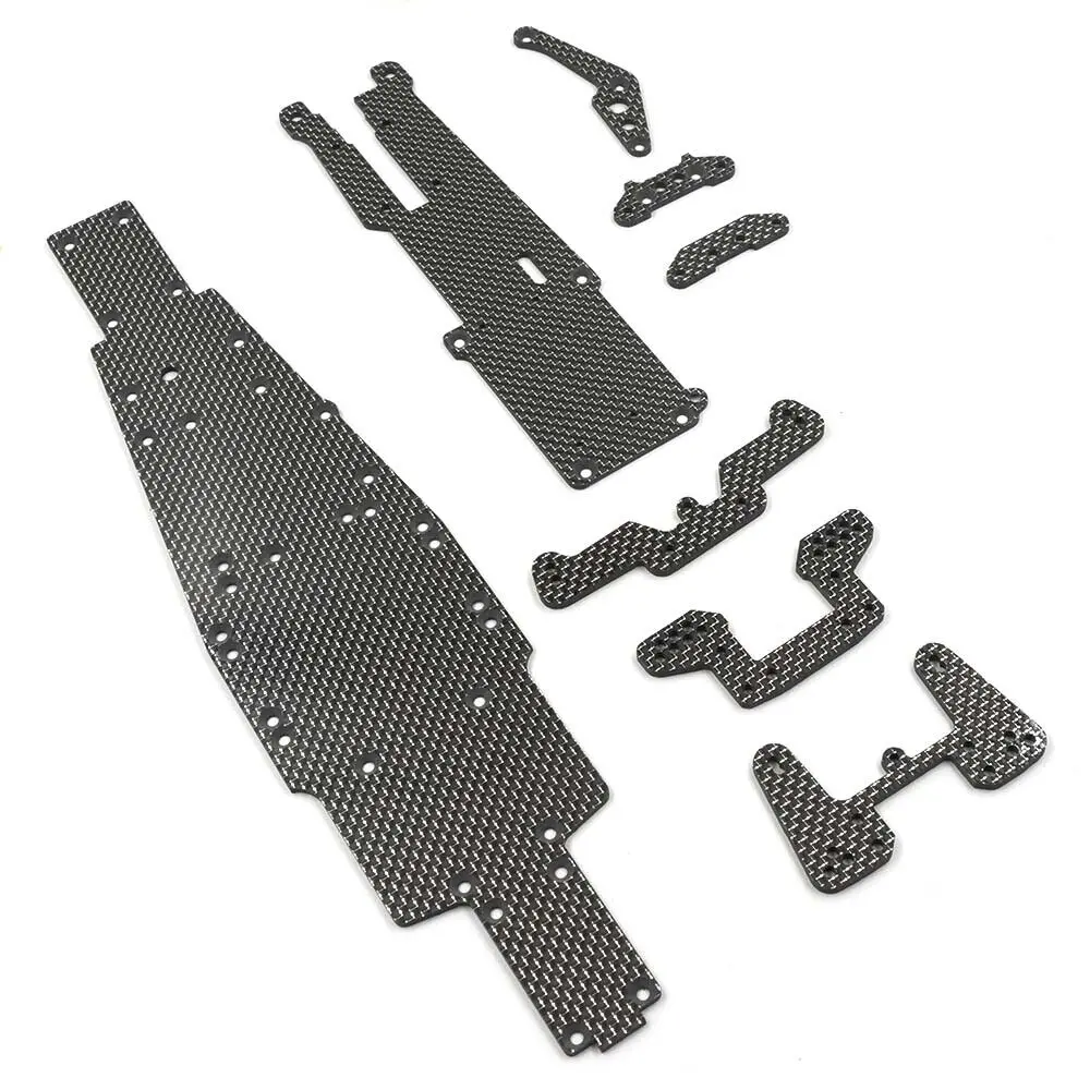 Yeah Racing Carbon Upgrade Set For Kyosho Optima Mid 1/10 Rc Buggy 1