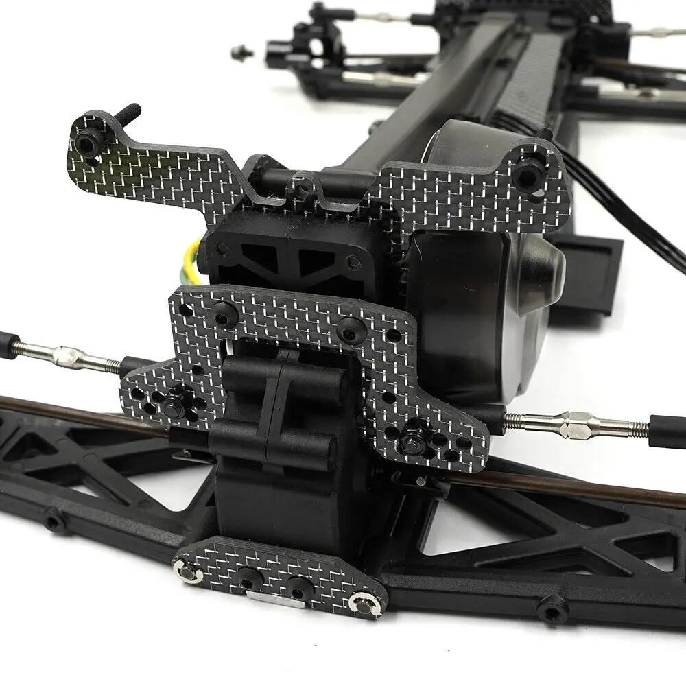 Yeah Racing Carbon Upgrade Set For Kyosho Optima Mid 1/10 Rc Buggy 2