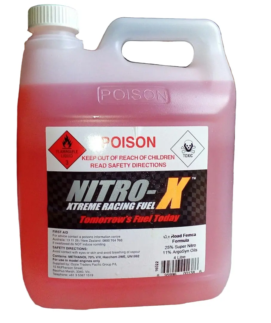 25% Nitro-X 4L Competition Fuel 1