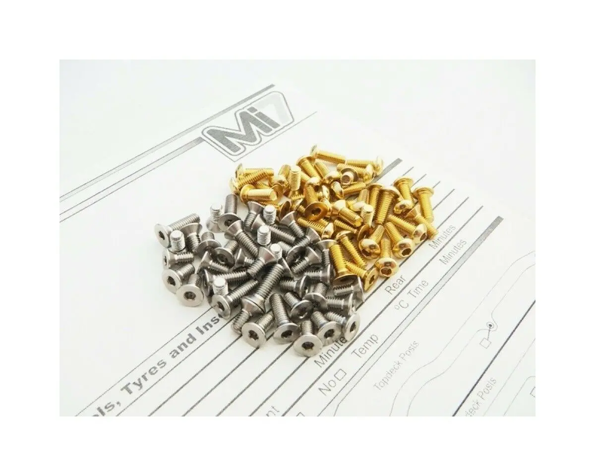 Hiro Seiko Mi7 Low Center Of Gold Gravity Screw Set Hs-48584 1