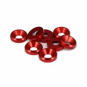 510030 Roche Alum M3 Countersunk Washer, Red H10038  510030 1