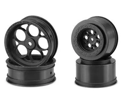 Jconcepts Coil Street Eliminator 2.2" Front Drag Racing Wheels (Black) (2) W/12Mm Hex 2