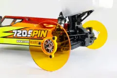 Quick Camber 1/10Th Rear Buggy Wheels (Qty X 2) Amber 2