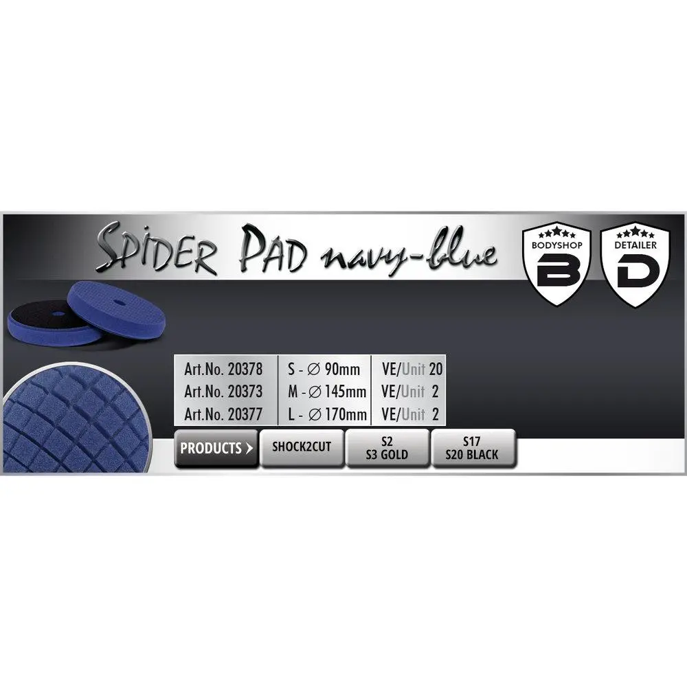 Scholl Spiderpad Navy Blue 5.5" 1