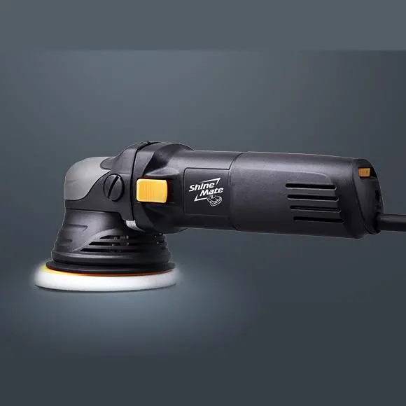 Shine Mate Orbital Polisher Ex605 - 5" 12Mm Throw Da Polisher Kit W/ 2 Free Pads 2