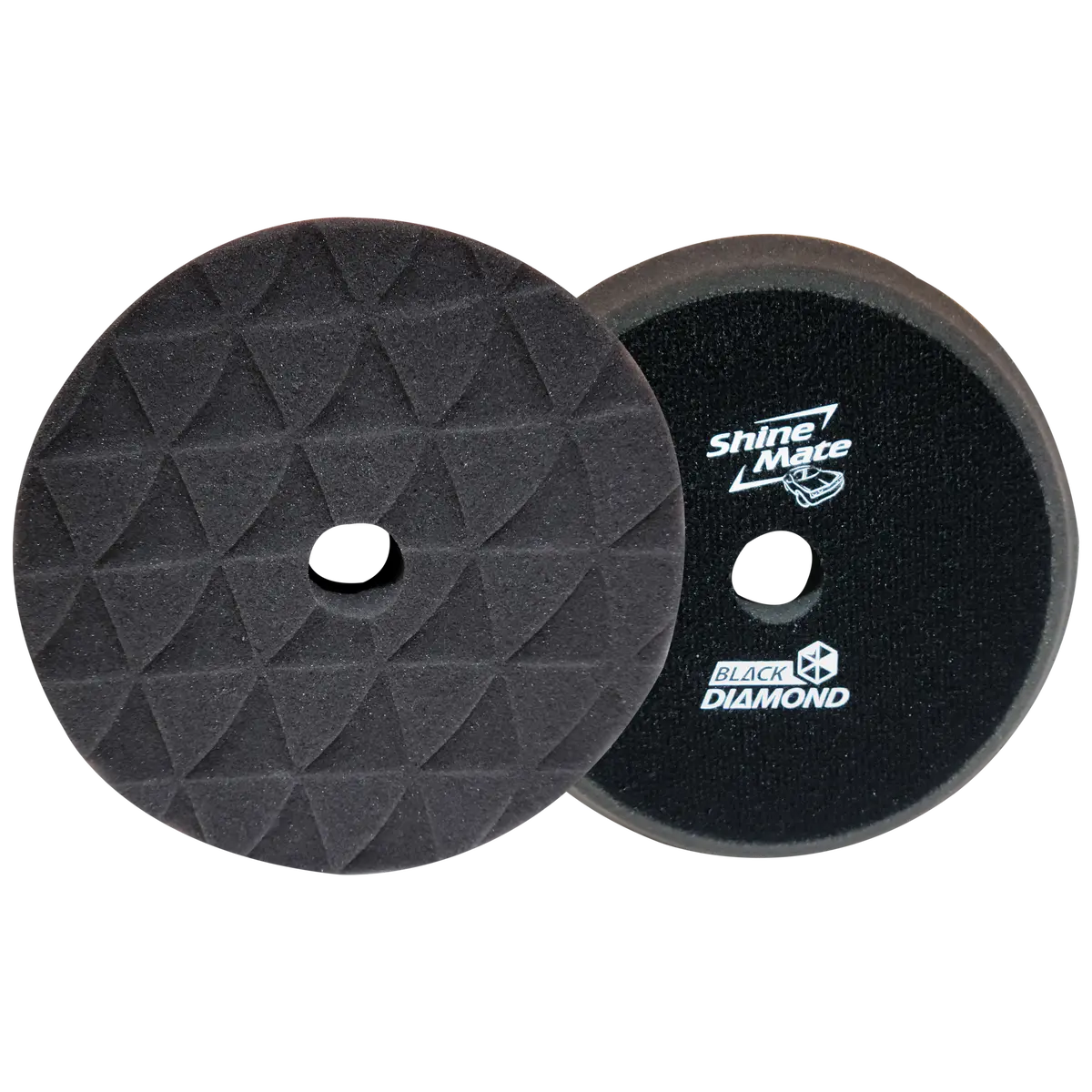Shinemate Diamond Black Finishing Pad (5.5", 6.5") 1