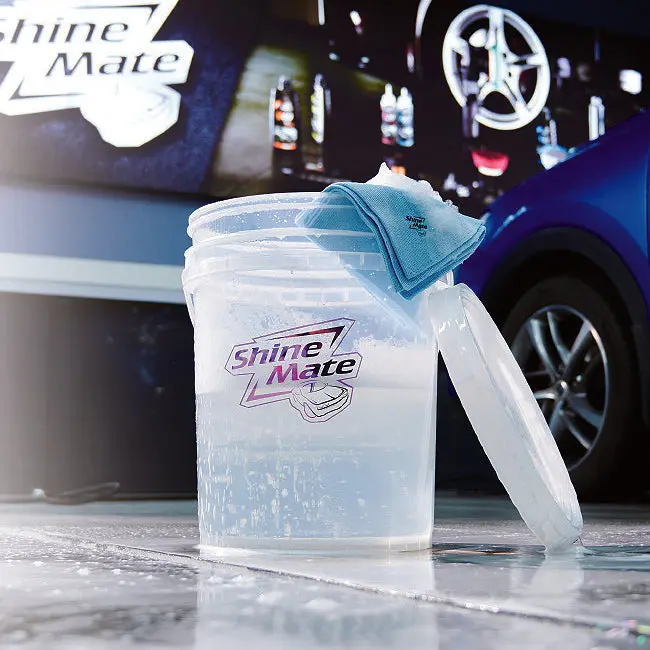 Shinemate Clear Wash Bucket 1