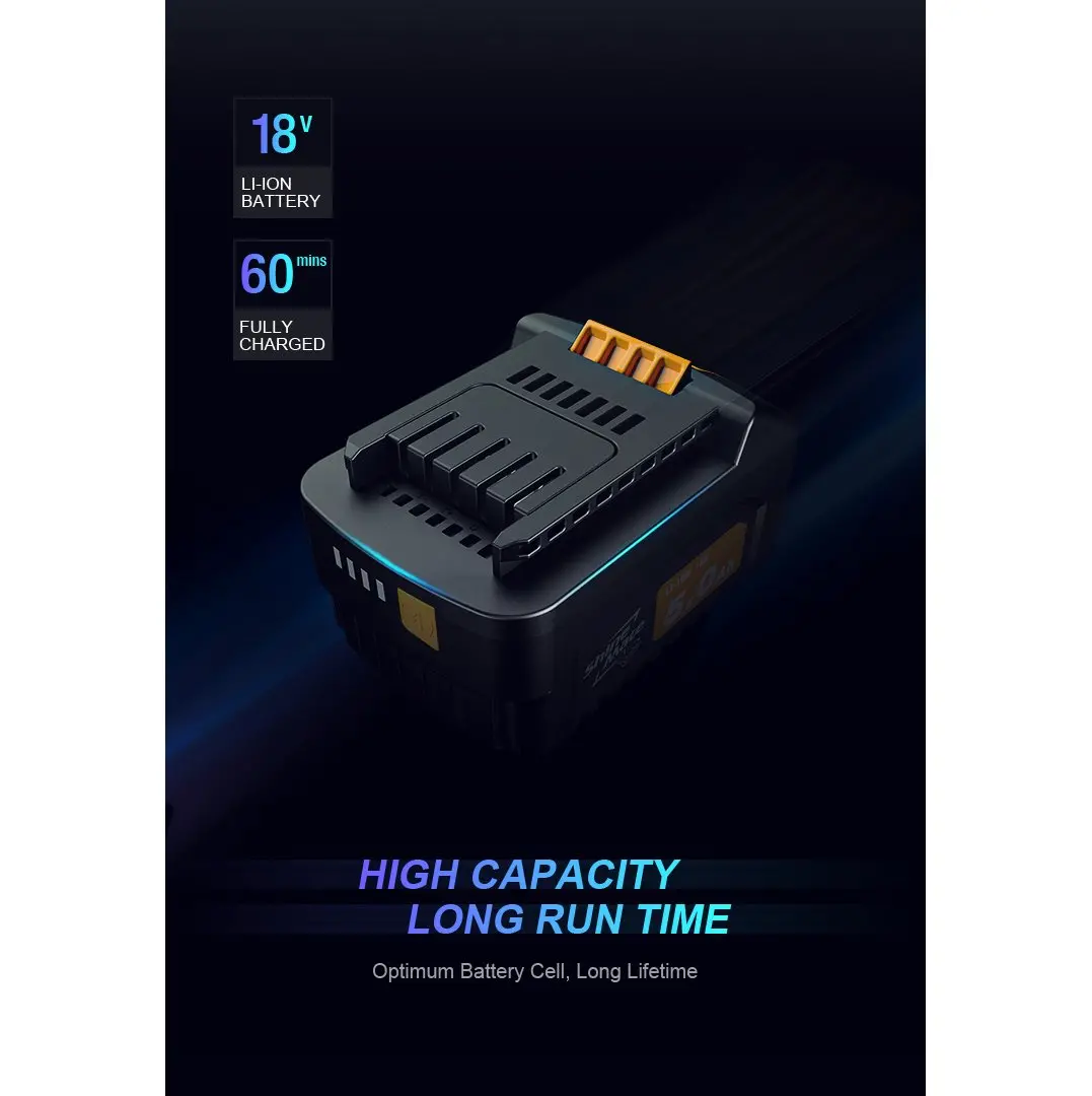 Shinemate Li-Ion 18V 2.5Ah Replacement Battery 2